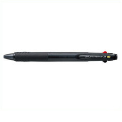 Japan Uni Jetstream Standard 3 Color Multi Ballpoint Pen - 0.38mm Transparent Black