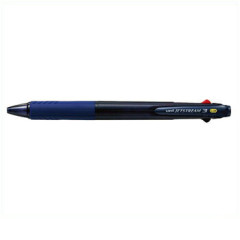 Japan Uni Jetstream Standard 3 Color Multi Ballpoint Pen - 0.38mm Transparent Navy