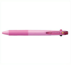 Japan Uni Jetstream Standard 3 Color Multi Ballpoint Pen - 0.38mm Baby Pink