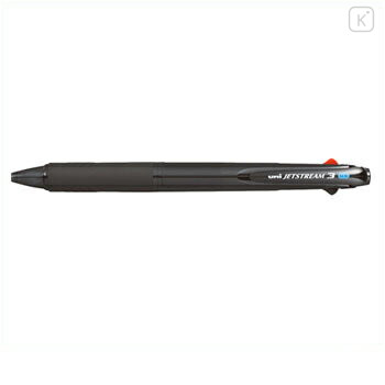Japan Uni Jetstream Standard 3 Color Multi Ballpoint Pen - 0.5mm Transparent Black - 1