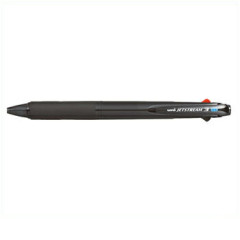 Japan Uni Jetstream Standard 3 Color Multi Ballpoint Pen - 0.5mm Transparent Black