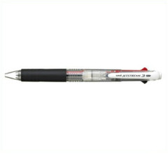 Japan Uni Jetstream Standard 3 Color Multi Ballpoint Pen - 0.7mm Transparent