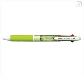 Japan Uni Jetstream Standard 3 Color Multi Ballpoint Pen - 0.7mm Green - 1