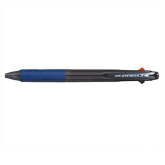 Japan Uni Jetstream Standard 3 Color Multi Ballpoint Pen - 0.7mm Transparent Navy