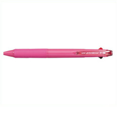 Japan Uni Jetstream Standard 3 Color Multi Ballpoint Pen - 0.7mm Rose Pink