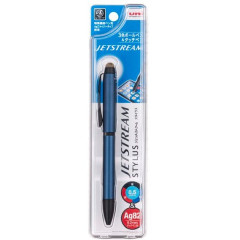 Japan Uni Jetstream Stylus 3 Color Multi Ballpoint Pen - 0.5mm Navy