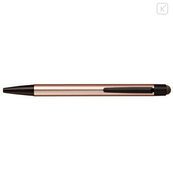 Japan Uni Jetstream Stylus Ballpoint Pen - 0.7mm Pink Gold - 1