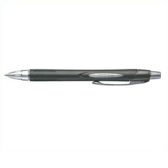 Japan Uni Jetstream Rubber Body Ballpoint Pen - 0.7mm Gunmetal
