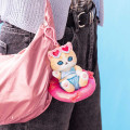 Japan Mofusand Mascot Holder - Sunburn Gal Vacation Cat - 3