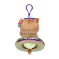 Japan Mofusand Mascot Holder - Sunburn Gal Vacation Cat - 6