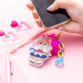 Japan Mofusand Acrylic Keychain Bag Charm - Gyaru Girl Nyan Mobile Cat - 3