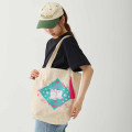 Japan Mofusand Tote Bag - Chinese Style Almond Tofu Cat - 3