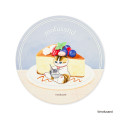 Japan Mofusand Water Absorbing Coaster - Berry Cheese Cake Cat Blue - 1