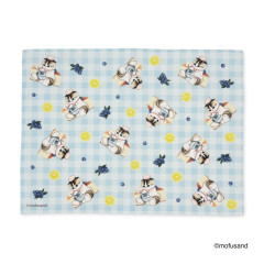Japan Mofusand Placemat - Berry Cheese Cake Cat Blue