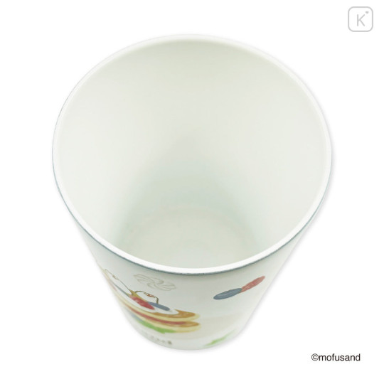 Japan Mofusand Insulated Stainless Steel Tumbler With Ceramic Coating - Berry Pancake Cat - 4