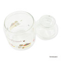 Japan Mofusand Jar Glass Canister Storage Case - Berry Cheese Cake Pancake Cat - 4