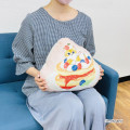 Japan Mofusand Die-cut Cushion - Berry Pancake Cat Pink - 2