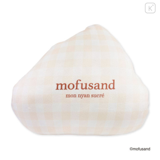 Japan Mofusand Die-cut Cushion - Berry Pancake Cat Pink - 3