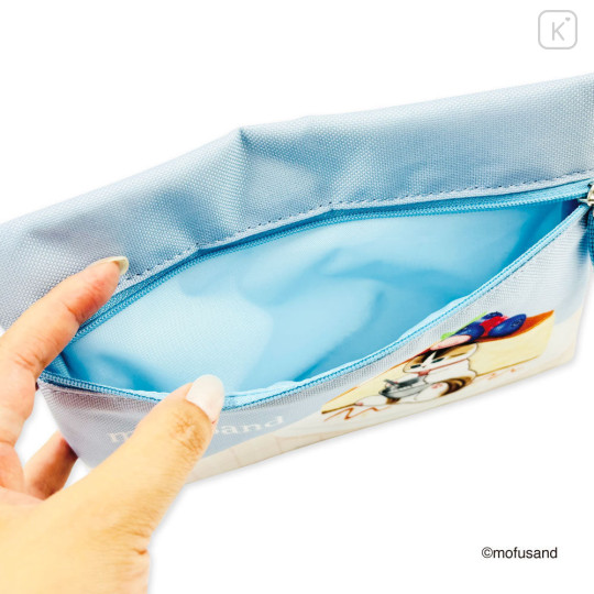 Japan Mofusand Flat Pouch Set - Berry Cheese Cake Pancake Cat - 8