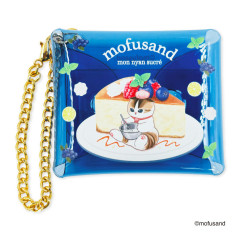 Japan Mofusand Clear Multi Case (SS) - Berry Cheese Cake Cat