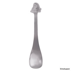 Japan Mofusand Stainless Steel Spoon - Shark Cat Laser Printing