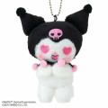 Japan Sanrio Original Mascot Holder - Kuromi : Netflix Heart - 2