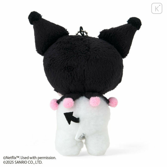 Japan Sanrio Original Mascot Holder - Kuromi : Netflix Heart - 3