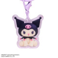 Japan Sanrio Original Acrylic Keychain - Kuromi : Netflix - 4
