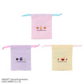 Japan Sanrio Original Drawstring Pouch Set - Kuromi & My Melody & My Sweet Piano : Netflix - 2