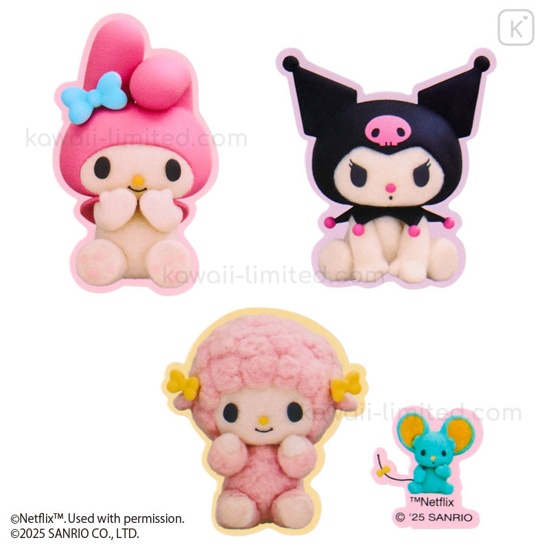 Japan Sanrio Original Sticker Set - Kuromi & My Melody & My