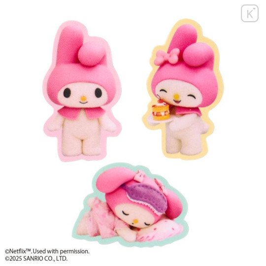 Japan Sanrio Original Sticker Set - Kuromi & My Melody & My Sweet Piano : Netflix - 4