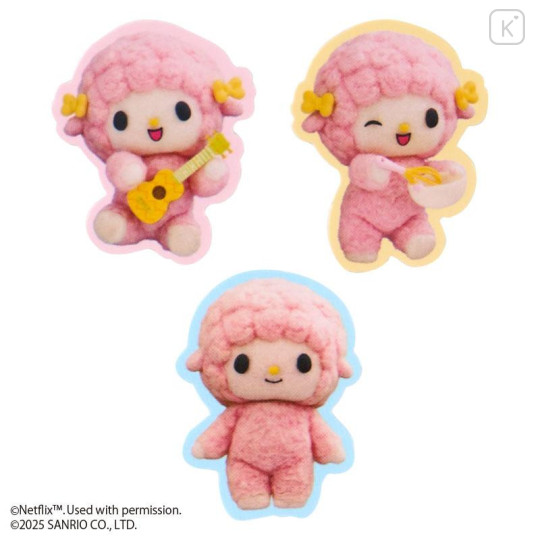 Japan Sanrio Original Sticker Set - Kuromi & My Melody & My Sweet Piano : Netflix - 6