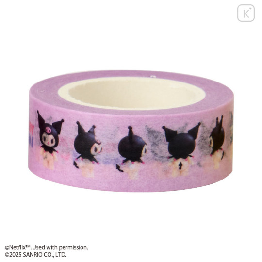 Japan Sanrio Original Paper Tape Set - Kuromi & My Melody & My Sweet Piano : Netflix - 3