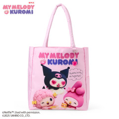 Japan Sanrio Original Tote Bag - Kuromi & My Melody & My Sweet Piano : Netflix