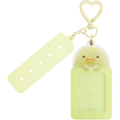 Japan San-X Photo Keychain - Sumikko Gurashi : Penguin? With Custom Tag