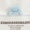 Japan San-X Mini Tote Bag With Plush Mascot - Sumikko Gurashi : Tokage Relax - 3