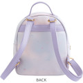 Japan San-X Backpack With Clear Window - Sumikko Gurashi : Minikko Nursery School Purple - 3