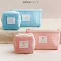 Japan San-X Mesh Mini Pouch - Sumikko Gurashi : Tokage & Nisetsumuri Blue - 3