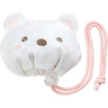 Japan San-X Eco Shopping Bag With Pocket - Sumikko Gurashi : Shirokuma Sparkling Eyes - 2