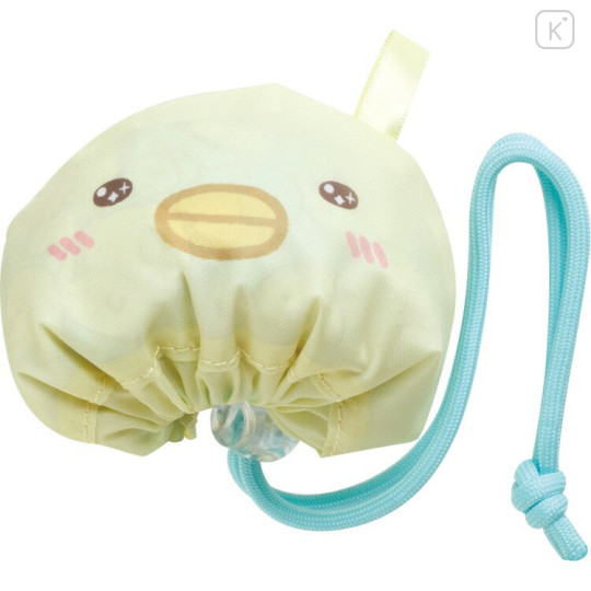 Japan San-X Eco Shopping Bag With Pocket - Sumikko Gurashi : Penguin? Sparkling Eyes - 2