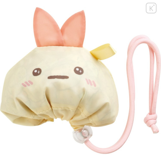 Japan San-X Eco Shopping Bag With Pocket - Sumikko Gurashi : Ebifurai no Shippo Fried Shrimp Tail Sparkling Eyes - 2