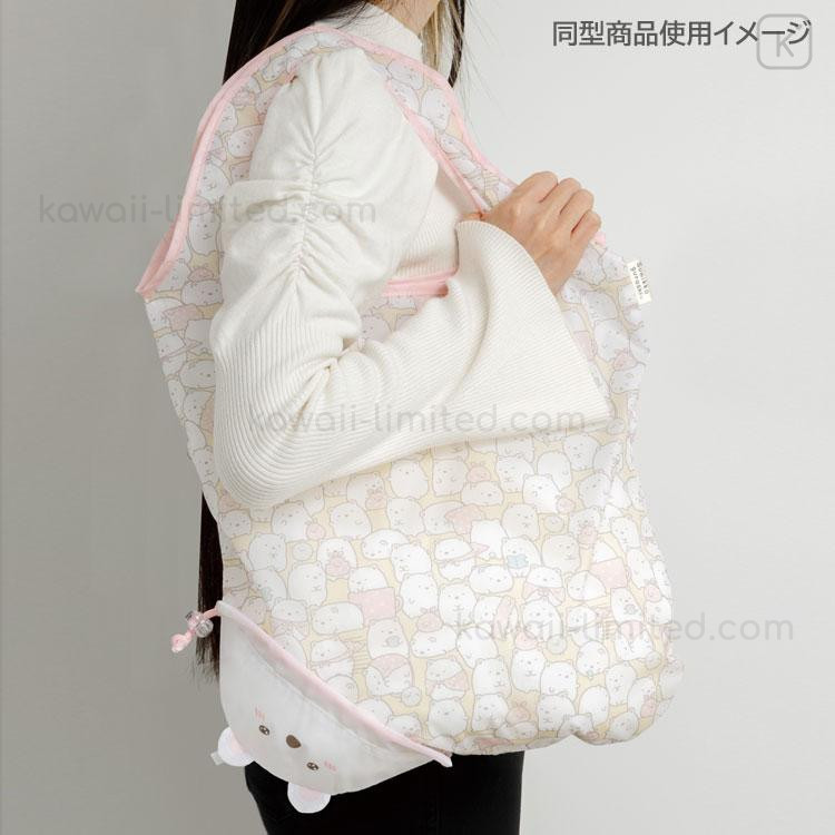 emippo　GOOD珊瑚パネル No.134 Japan San-X Eco Shopping Bag With Pocket - Sumikko Gurashi