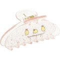 Japan San-X Hair Claw Clip - Sumikko Gurashi : Ebifurai no Shippo Fried Shrimp Tail Clear Glitter - 1