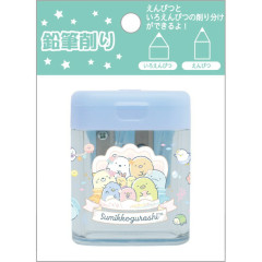 Japan San-X Pencil Sharpener - Sumikko Gurashi : Penguin Lagoon Blue