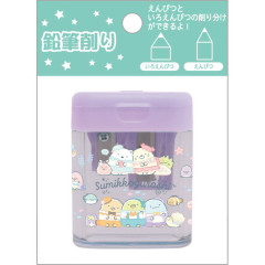 Japan San-X Pencil Sharpener - Sumikko Gurashi : Penguin Lagoon Purple