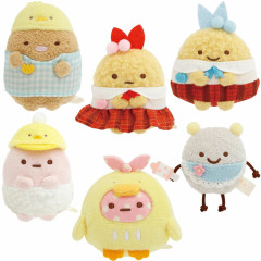 Japan San-X Tenori Plush Set - Sumikko Gurashi : Minikko Nursery School