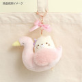 Japan San-X Hanging Plush - Sumikko Gurashi : Minikko Nursery School Neko Swan - 3