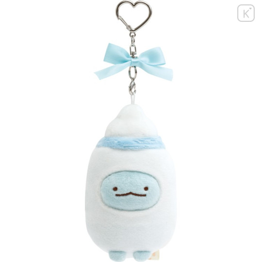 Japan San-X Hanging Plush - Sumikko Gurashi : Minikko Nursery School Tokage Bottle - 1