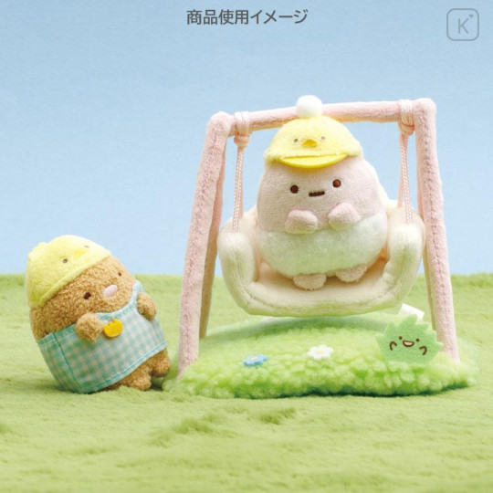 Japan San-X Scene Plush Toy - Sumikko Gurashi : Minikko Nursery School Neko Kindergarten Swing - 4