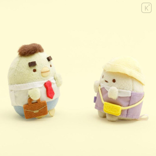 Japan San-X Scene Plush Toy - Sumikko Gurashi : Minikko Nursery School Penguin? Office Worker Dad & Tapioka - 6